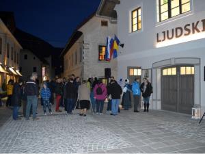 Slovesna otvoritev Ljudskega doma 1